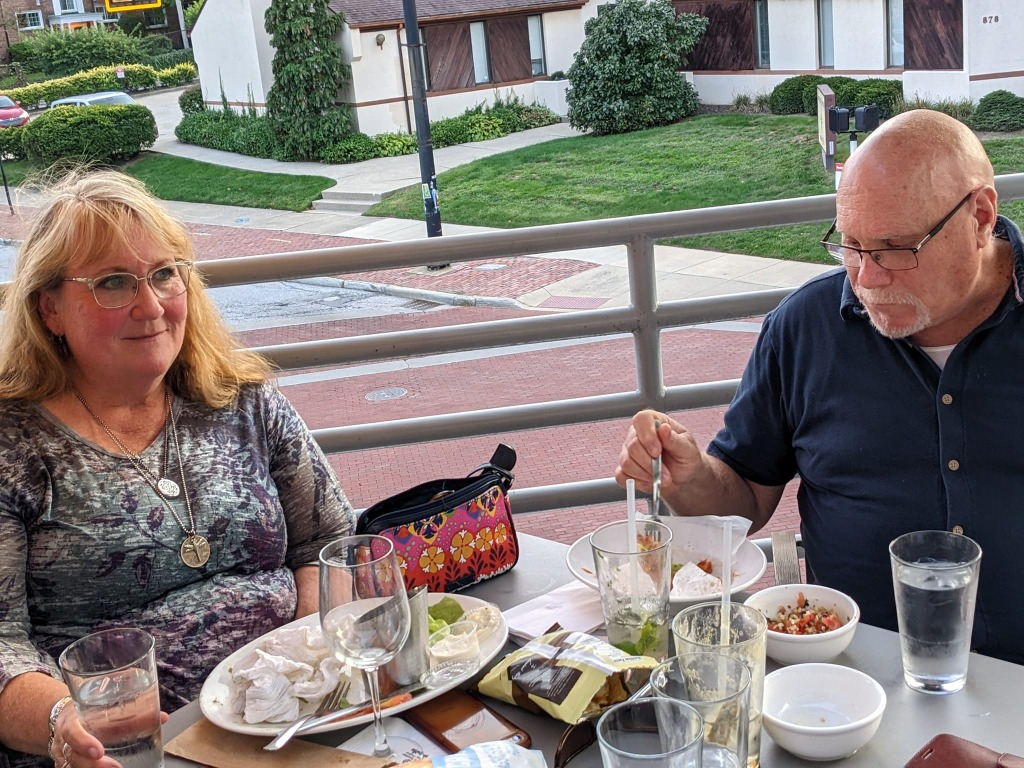 Pat and his wife