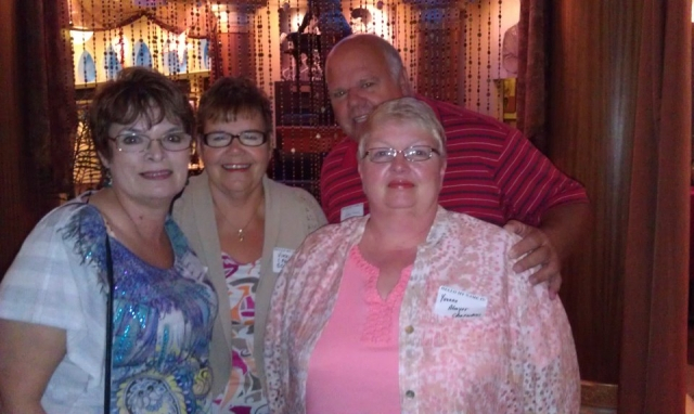 Vicki Palya,Yvonne, Irene V, and Roger Hoover , 