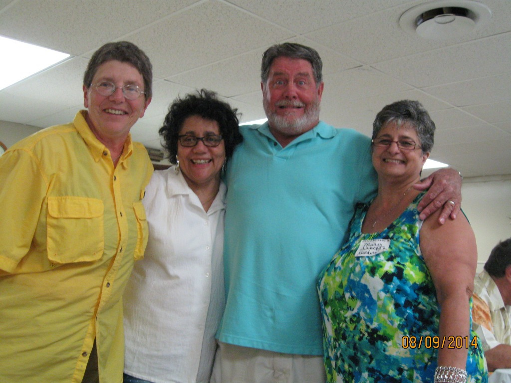 Committee members Carol, Yvonne, Tim and Mary