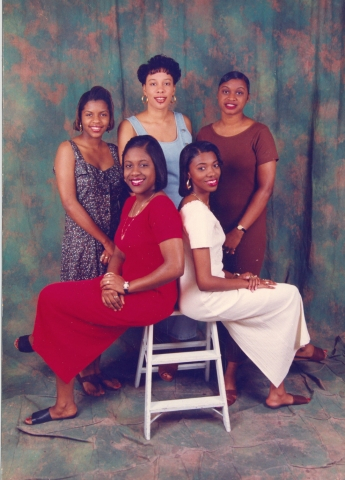 Andrea, Sheree, Antrenita, Monica & Latina