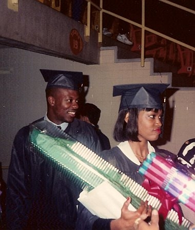 Graduation Fall 1991: Ron Brantley and Lena