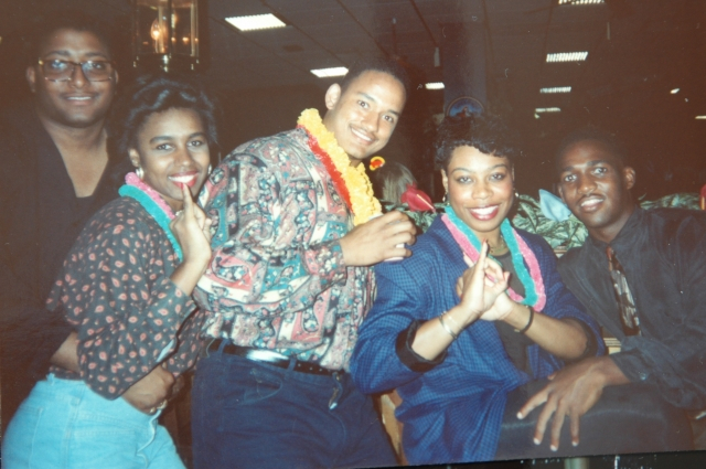 RED, TANZALA, MACK, STACY & JEREMY
ALPHA & AKA HALLOWEEN PARTY 1991