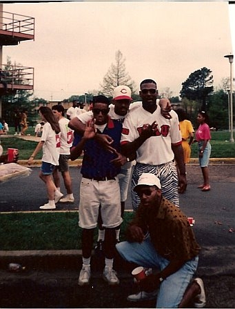 Spring Fever-Kappa Alpha Psi: James Cage, Chad Jacobs, Mitch Porter, John Eric James