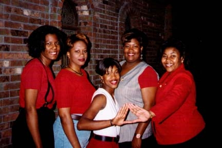 DELTAS AT CLUB FACES: RONIA, NINA, NIJIA, TISHA, & VALENCIA