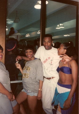 Spr 92 Kappa Pool Party Michelle, Letrece, Ansil, Corliss