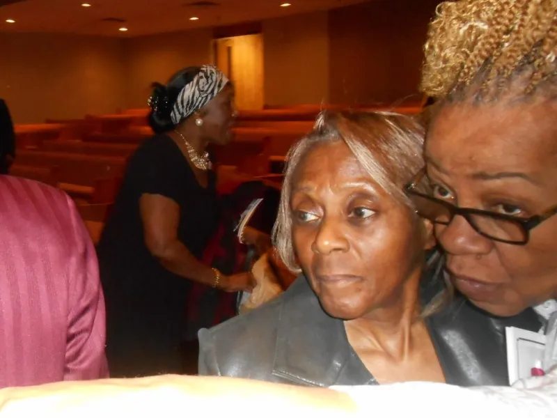Vernarbra and Betty feeling the loss 