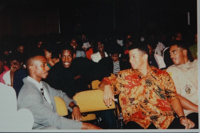 Alphas at 1987 Greekshow
Eric, Greyhound, Paul & Kevin