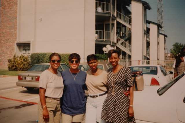 Jenean, Elmo, Debbie & Deana