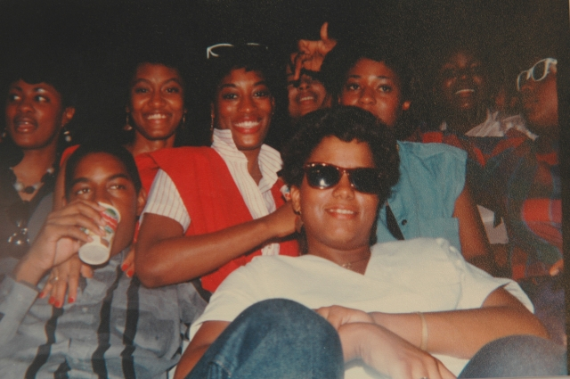 Debbie Barton, Gwen Holmes, Helen, Tan,
Blalock, Lisa (NLU Home Game)