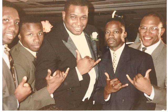 Johnny, Sammy, LaRone, Stebo, ?
Larones Wedding