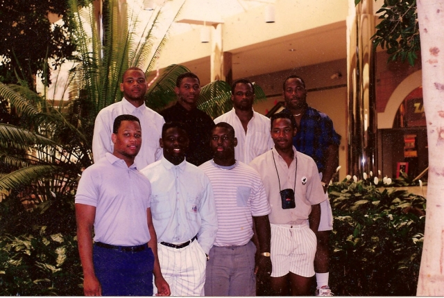 Keith, Chad, Marcus, Greg
Tree, Pepe, PolyJu, ?
