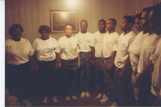 A PHI Q PLEDGE LINE 1993