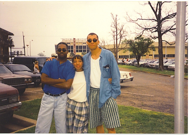 Everett, Aleadra and Al - Spring 1990