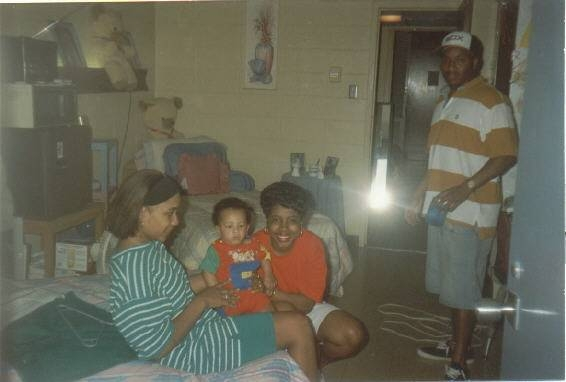 Kristy, Kim and Saint