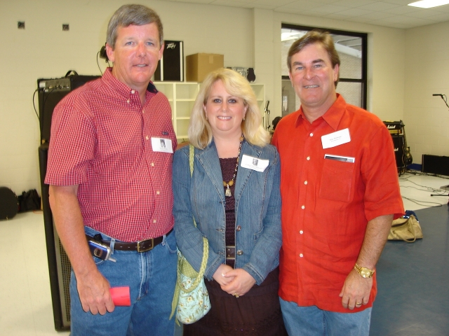 Wayne Petrus, Mike and Cathy Curry McMullen.   