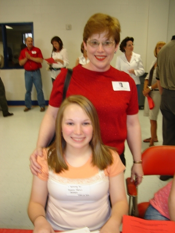 Gwenn Vancil Jackson and daughter Sarah.