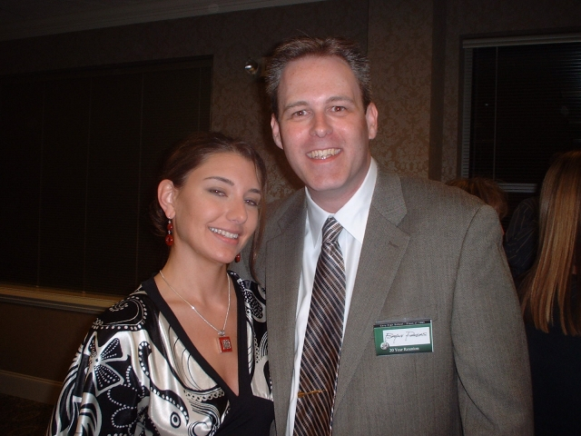 Brian Powers and his gorgeous wife!