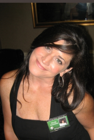 Nicole Geremina enjoying the reunion