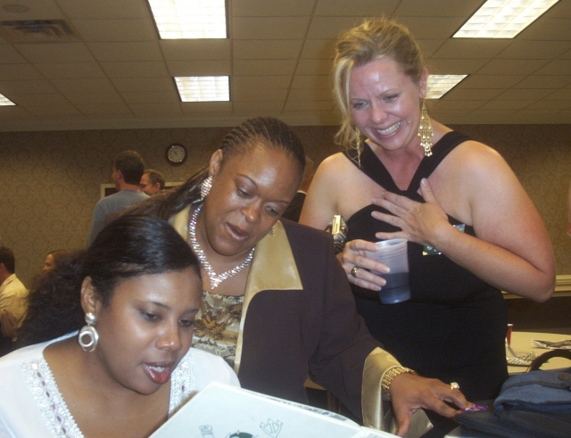 Kim Womack Dockery, Melissa Winston and Ann Robinson