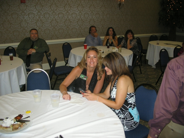EJ Hanks, Mark Dugger, Donna Buck Spears, Kathy Halada Munn in background - Leah Bang and Jennifer (Rusty) Waterhouse in forefront