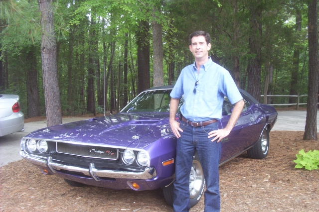 Scott McKendry with his Dodge Challenger R/T