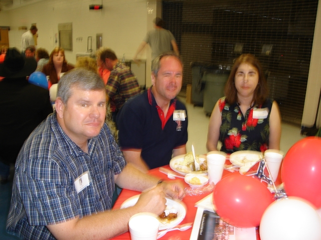 Jerry Nall, John and Ann Steinbeck.