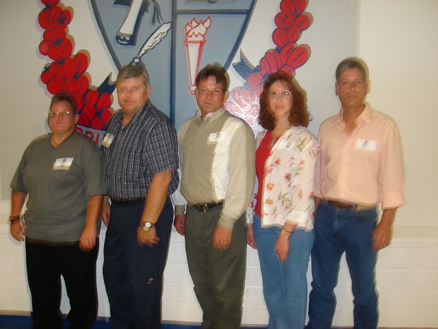 Our Military Grads attending reunion.  