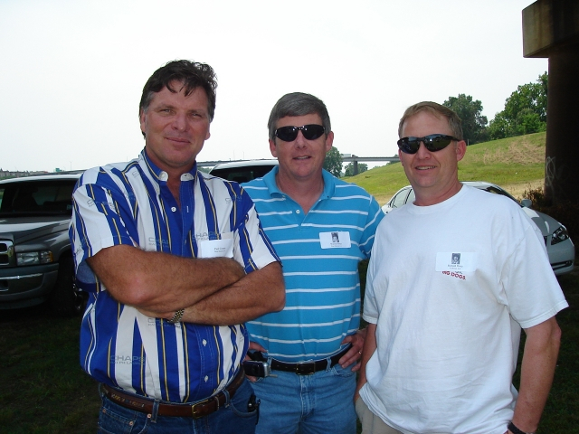 Paul Cooper, Wayne Petrus and Ron Huey 