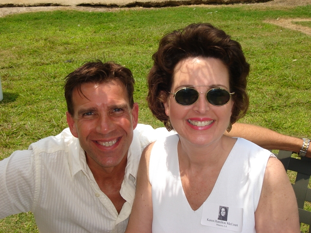 Chuck Adams and Karen Hamilton McCourt