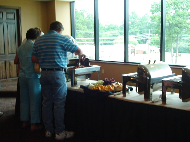 Dig in!  Breakfast is served!