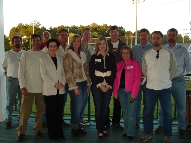 Tailgating.  Peter, Chuck, Randy, Karen, Paul, Melinda, John, Chere, Scott, Lisa, Wayne, Gordon & Todd.