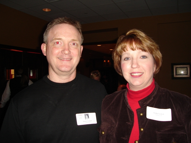 Derek Crockett and wife Twila at Canards. 