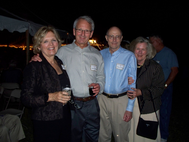 Elaine & Bob Cooper, Gary Levering and wife JoAnn picture taken by Tom Holzmann