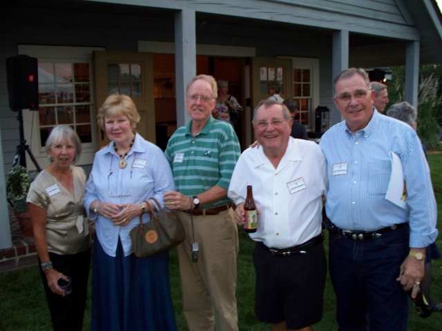 #21 ?, Bev, Yoemans, Al Yoemans (green stripe shirt)?, ?, taken by Tom Holzmann