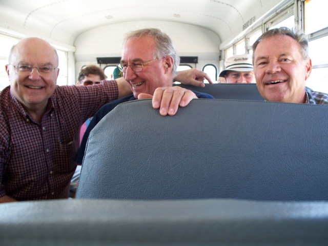 Roger (Rocky) Plumley, Chuck Scott, Bill Garrett