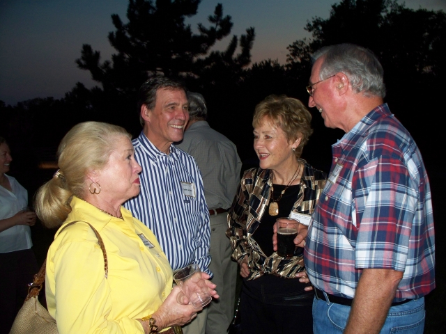 Sara Lynn Thompson Jones & Husband Larry, ?, Chuck Scott