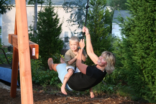 Robbi Wylie Dry with Robbi and Brian Drys son Jackson