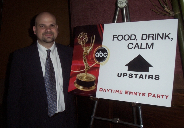 I dont get to do a lot of Hollywood stuff, but I did get to go to the Daytime Emmys on June 15, 2007. 

Russell Corey
