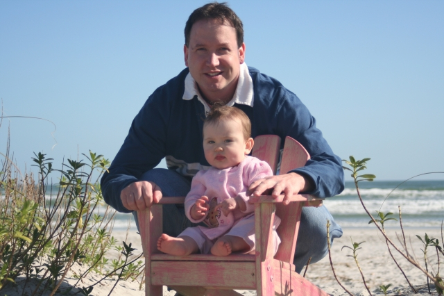 John Williams and daughter Olivia