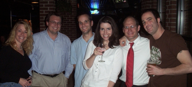 Carolina Ale House, April 24, 2007, Tricia Raymond Lanning, Phil Gray, Mark Brothers, Erin Roe, Bruce King, Pat Schaefer