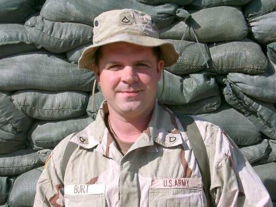 This was taken at Camp New York in Kuwait, sometime in January 2003.