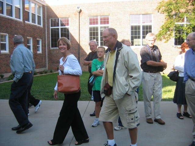 Judy Kay Walter (black slacks) Bus Trip  