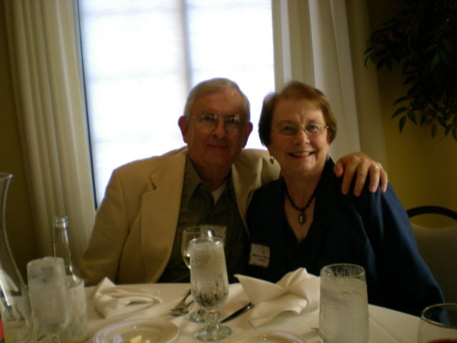 Dave Blevins with wife Mary Lou (Amick) Blevins