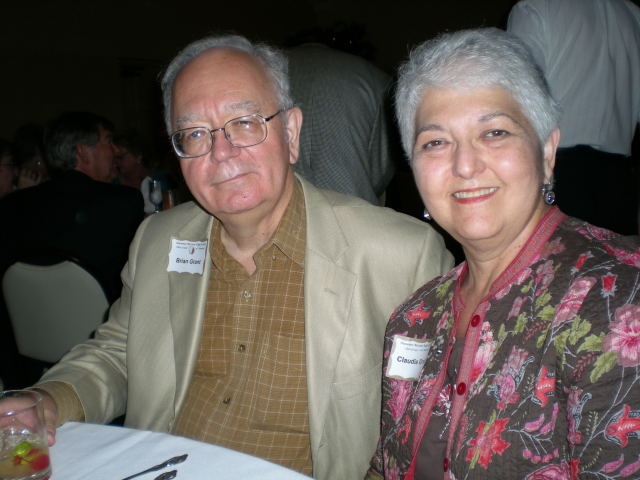 Brian Grant with wife Claudia