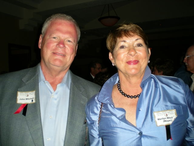 John Mitchell with wife Marilyn Moyer Mitchell