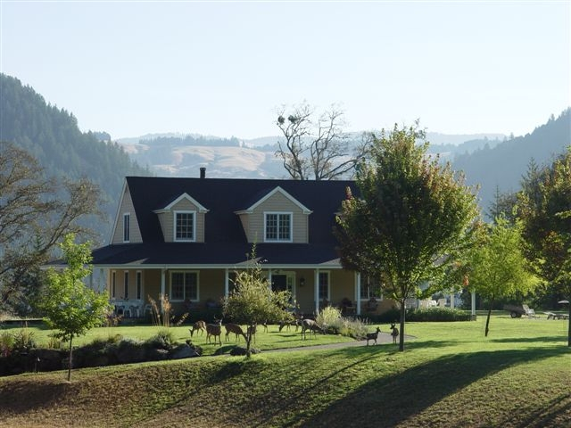 Our new home at the ranch, which be built ourselves over 16 months (seven days a week). The first time we built it, someone broke in to steal tools and knocked over their light source, burning it to the ground.