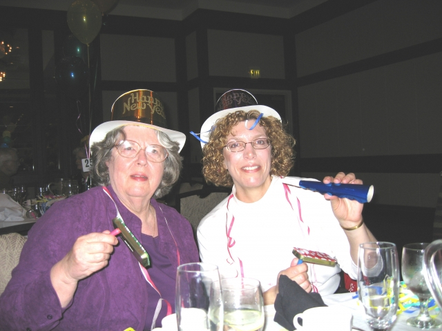 Peggy Willis Sherard with daughter Jeanne New Years/Rose Parade California Trip 2006/2007