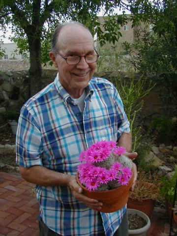 Jack Makepeace (El Paso TX) and a cactus