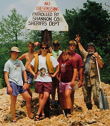 How many other Scout leaders can boast that they got the whole patrol arrested by the Sheriff? (Submitted by Bruce Holman.)