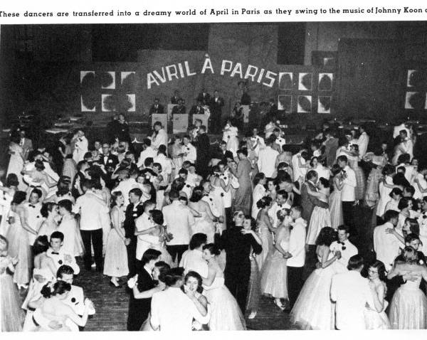 Was this our Prom 1956???  Submitted by Elbert Smith.